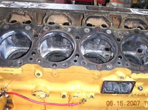 气缸体壁里的侵蚀 气缸体壁里的侵蚀